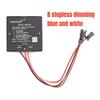 LED Inductive Dimming Touch Switch Bathroom Mirror Switch Touch Switch Sensor Stepless for Led Light Mirror Headlight DC 5-12V
