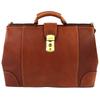 Very Good RED BRIDGE Business Bag Genuine Leather Doctor's Bag Brown Mens Used