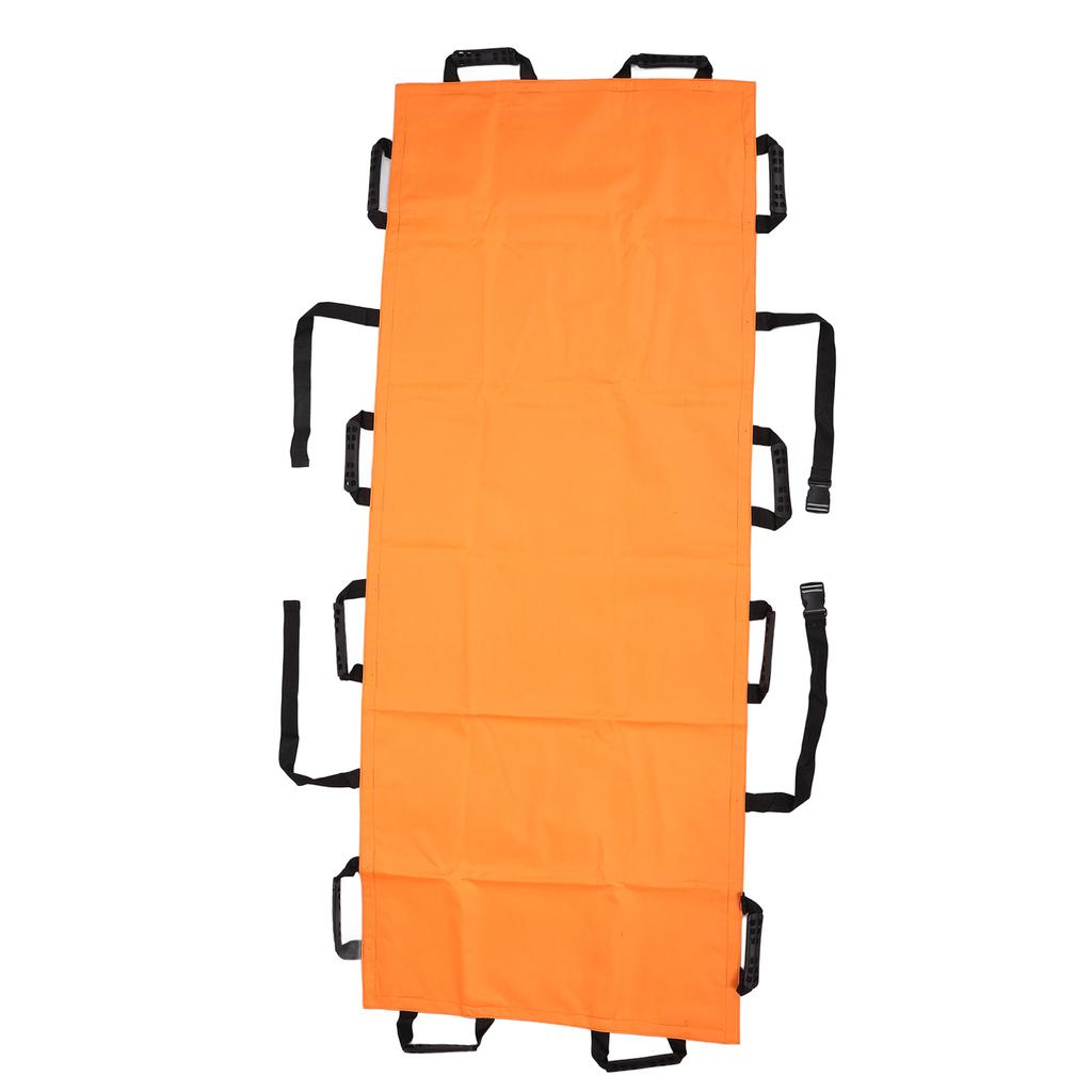 12 Handle Home Folding Stretcher Simple Soft Portable Transport Unit for Emergency Work
