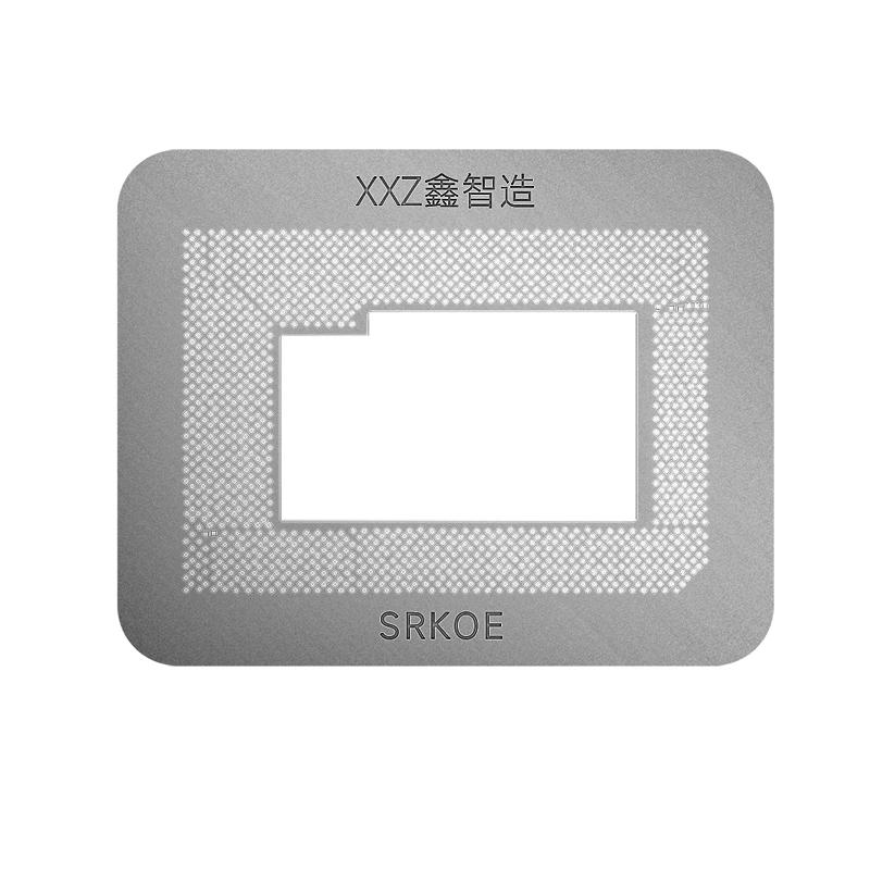 XZZ BGA Reballing Schablone für Laptop CPU SLJ8E A12X BD82HM55 M2 CXD90060GG SR15F A1990 A1707 Direktheizung BGA Vorlage