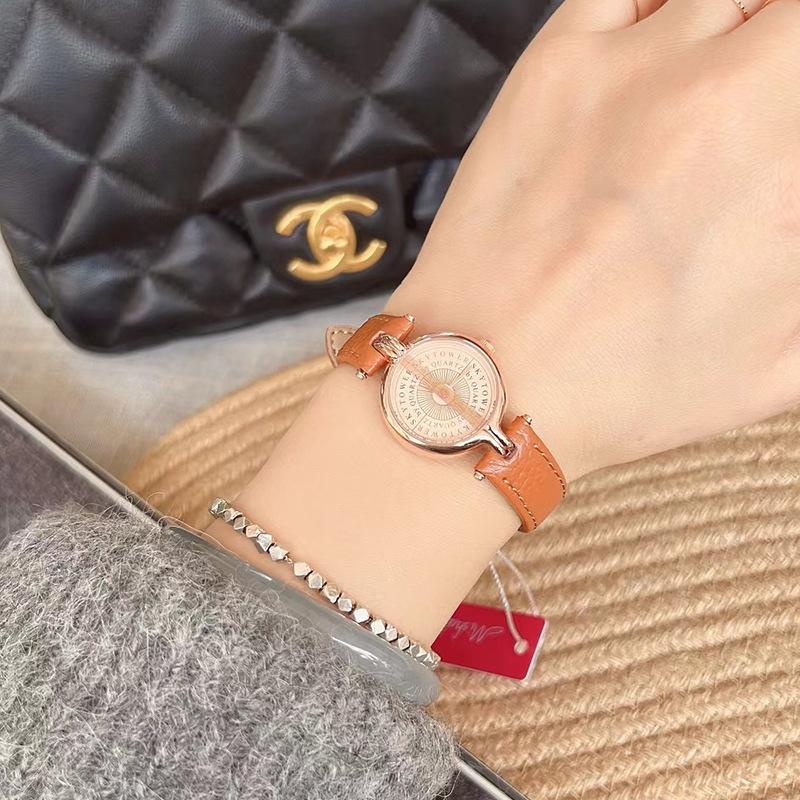 Rudolph Medieval Watch Women'S Light Luxury Niche Women'S Retro Belt Women'S Watch Trendy Fashion