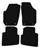 BASIC Black Velour Floor Mats For: Skoda Roomster Kombivan (2006-2015)