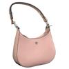 Tory Burch Emerson Logo Zip Closure Patent Leather Handbag Women Handbags Clay-Pink 147940-667