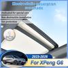 Car Sunroof Sunshades For XPeng G6 Accessories  2024 2025 Ulation Electrostatic Adsorption Skylight Sunshades Accessories