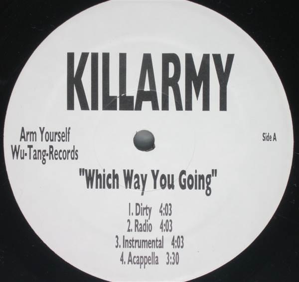 

12inch Record KILLARMY Which Way You Going NonChalantly NONE WuTang Records 2002 US Rap HipHopRB Used
