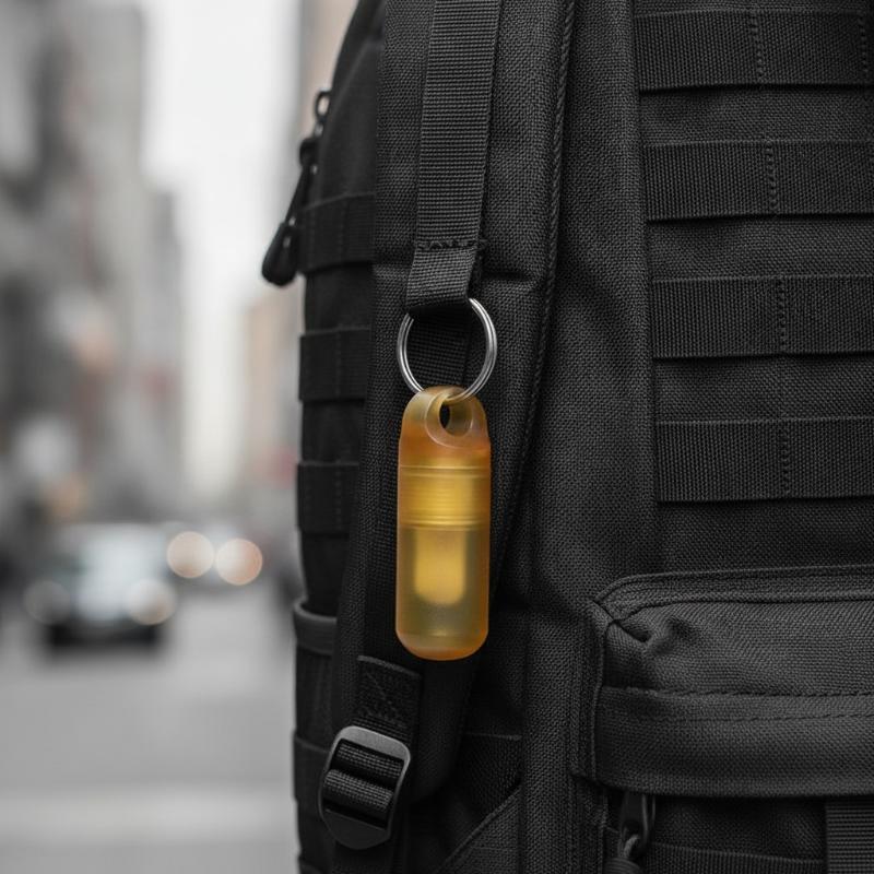 Small Pei Pill Bottle Multifunctional Storage Box Portable Outdoor Tool Edc For Daily Carry And Outdoor Activities