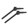 2PCS RC Front Axle Drive Shaft Efficient Power Steel Front Axle CVD for Traxxas 118 TRX4M RC Car