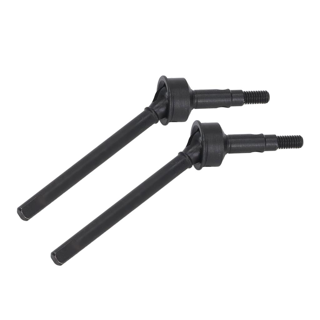 2PCS RC Front Axle Drive Shaft Efficient Power Steel Front Axle CVD for Traxxas 118 TRX4M RC Car