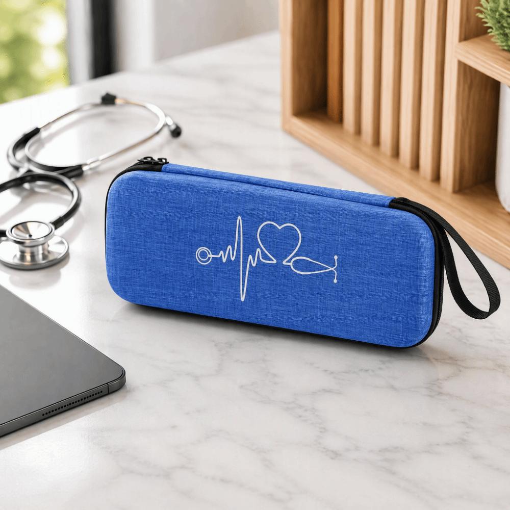 Shockproof Stethoscope Storage Bag Multi-functional Stethoscope Case Zipper Nurse Case Travel