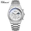 Men Multifunction Quartz Watch Luminous Waterproof Business Fashion Wristwatch