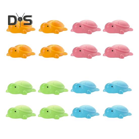 4Pcs Handmade Essential Oil Soap for Kids Natural Ingredients Moisturizing Soap Cute Mini Turtle Shape Handcrafted Fragrance Soap Home Hygiene Gift