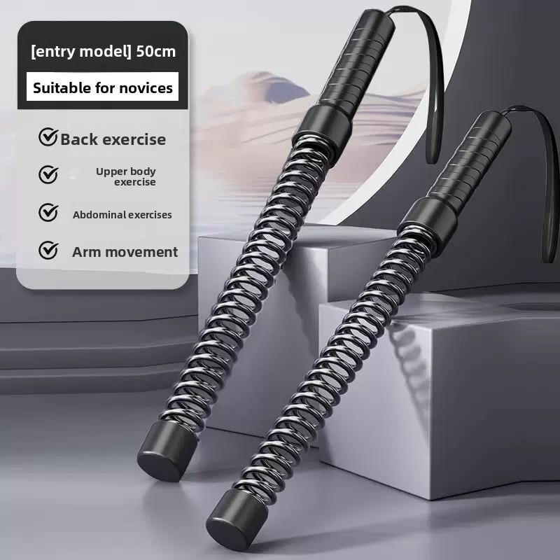 For Home Muscle Training Stainless Steel Spring Arm Expander Ergonomic Fitness Grip Biceps Triceps Strength Strengthener Gear