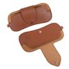 Women's Simple Glasses Case With Hanging Neck Lanyards Portable Soft PU Leather Glasses Bag Men Sunglasses Protective Pouch