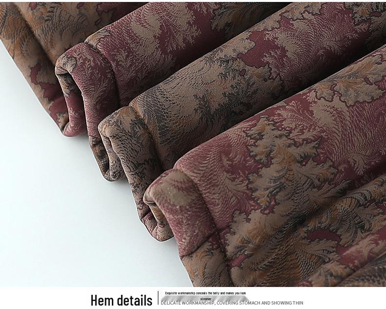 Mormors vinterbomullsjacka med fleecefoder: Varm, förtjockad jacka för äldre