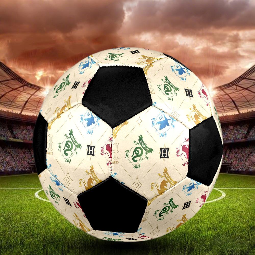 Harry Potter Soccer Ball Colorful All Ages Machine Stitched PVC Competition Ready Durable High-Bounce.SIZE5
