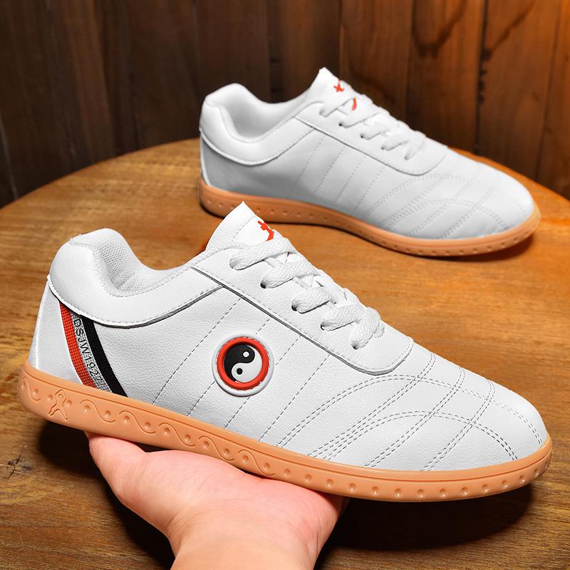 

Кроссовки для тай-чи кунг-фу женские туфли для практики тай-чи мягкая подошва из коровьей кожи и резины натуральная кожа обувь для боевых искусств мужская обувь для практики 35