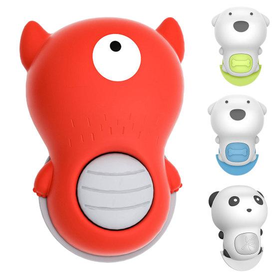 Door Stopper Safety Anti-collision Silicone Cartoon Dog Shape Anti-pinch Door Handle Bumper Daily Use