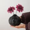Black Minimalist Creative Decoration with Dried Flowers Flower Vases Entrance Desk Living Room Floral Arrangements Flower Vase