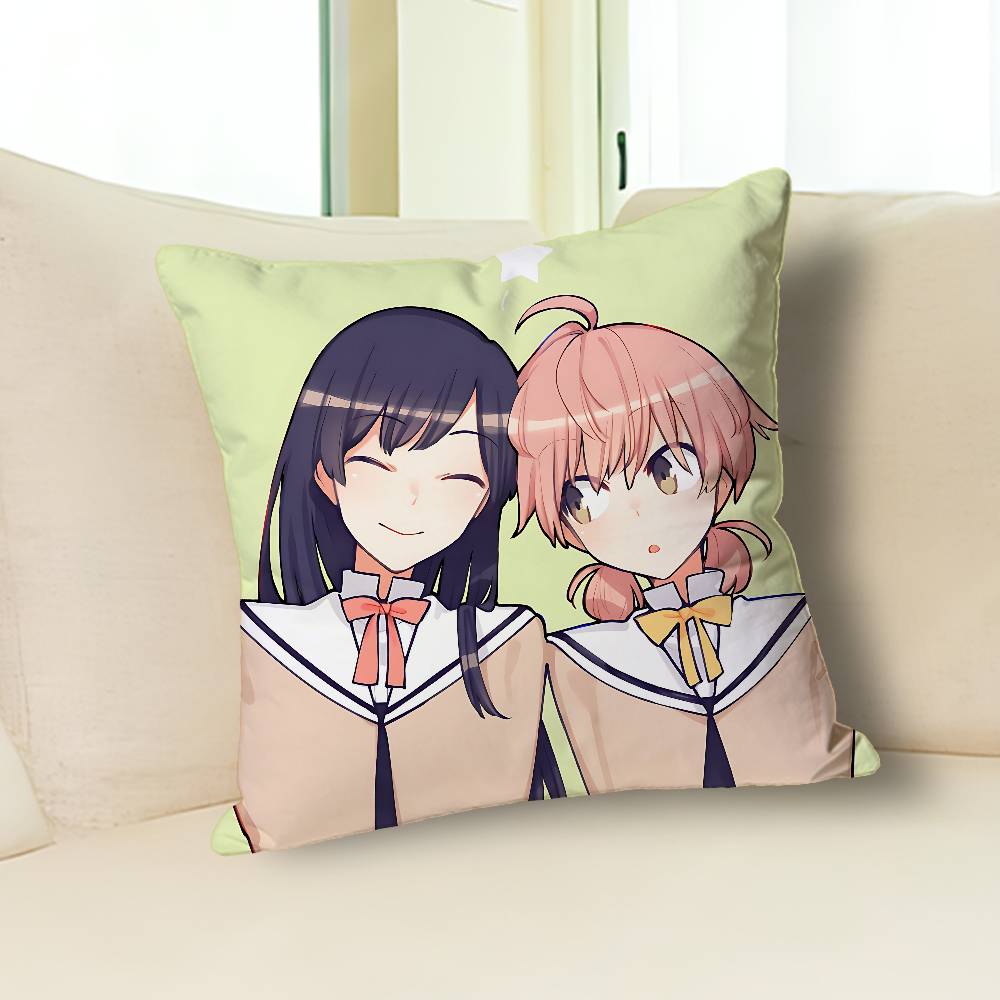 Manga B-Bloom Into Yous-S Pillow Cases for Bedroom Living Room Sofa Home Decor Polyester Cushion Cover with Zipper