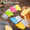 Wavy Potato and Vegetable Slicer Julienne Cutter – Corrugated Knife for French Fries and Decorative Cuts