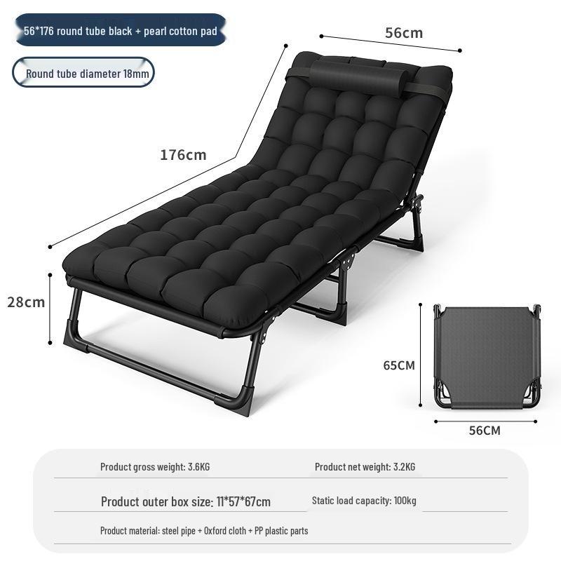 Portable Multifunctional Foldable Nap Bed for Office, Home, and Camping