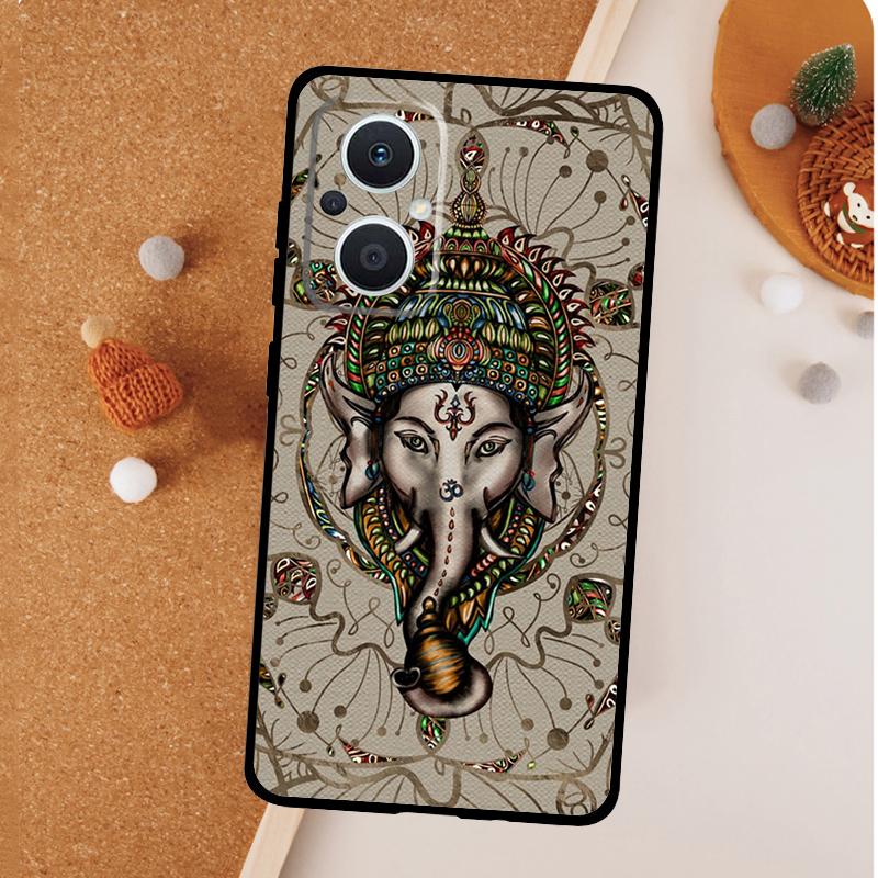 Ganesha The Hindu Case For OPPO Reno 13F 12F 11F 8T 7 8 10 11 12 13 Pro OPPO Find X8 Pro X6 X3 X5 Lite Cover