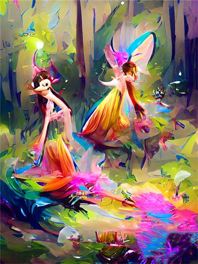 Full Square/round 5d Diy Diamond Painting Fantasy House Landscape Mosaic Embroidery Colorful Flower Scenery Home Decor