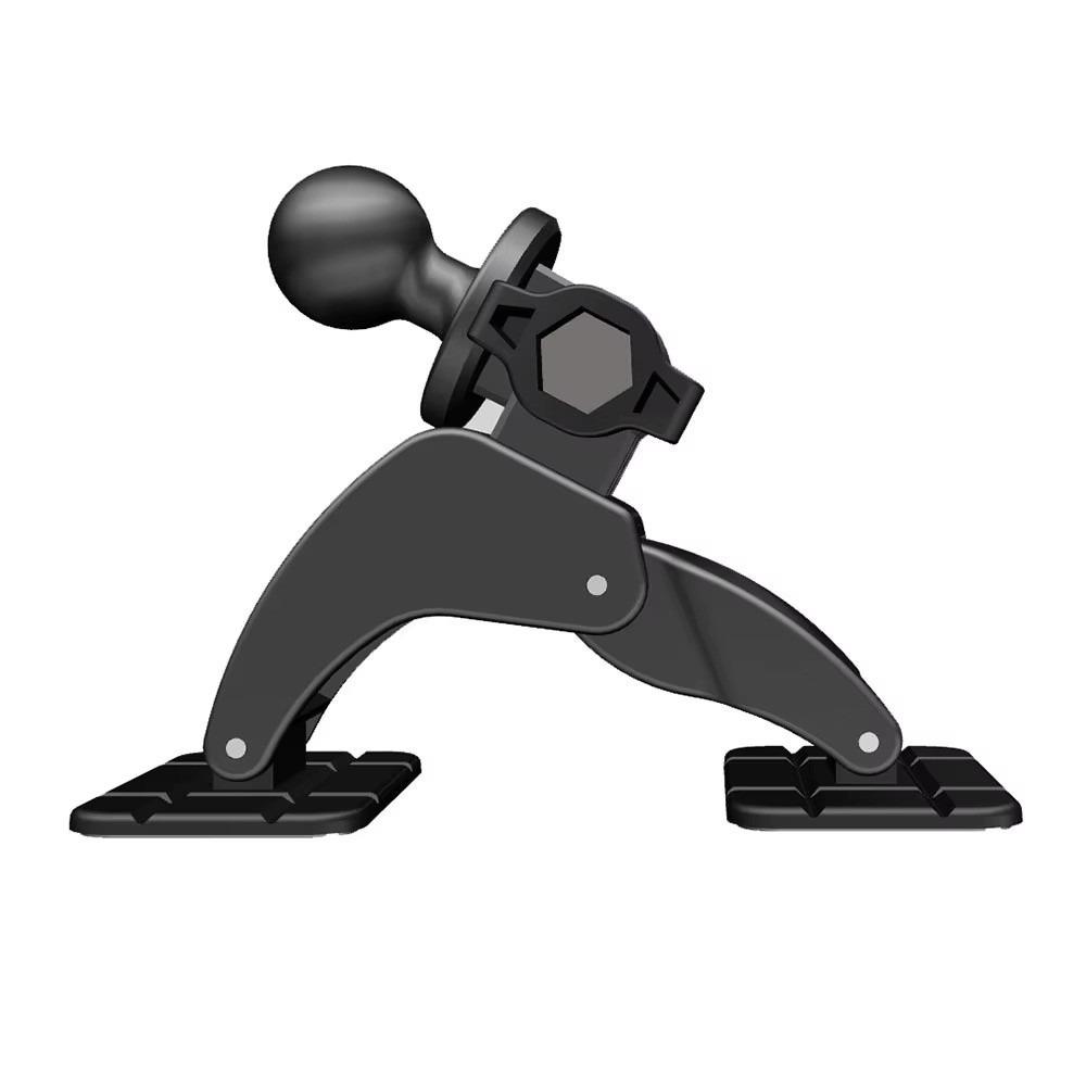 Dual Adhesive Base Ball Head Car Mount 360 Degree Rotation Dashboard Mount  Vehicle Use