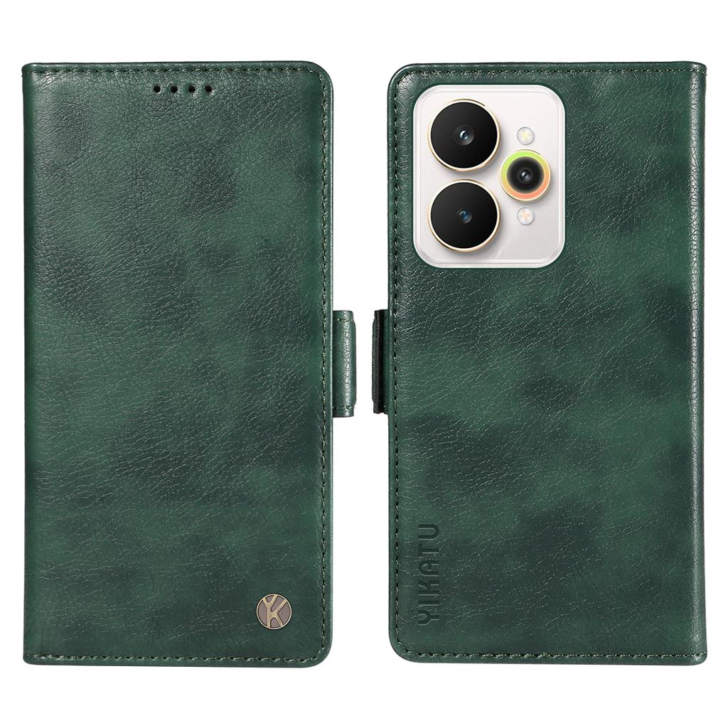 For Realme 15 Pro 5G/Realme 15 5G Case YIKATU YK-007 Litchi Texture PU Leather Wallet Phone Cover