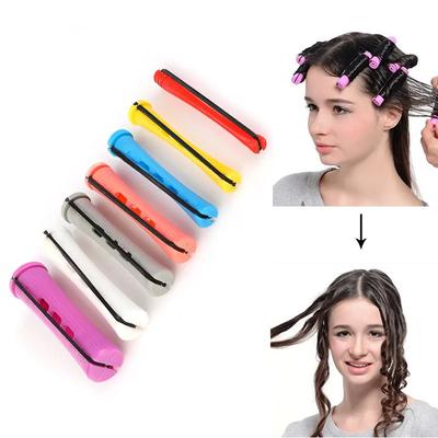 12 Pieces /set Perm Rods And Hair Rollers With Hair Cold Wave Rods Hair Curler For Women Long Short Hair Curling Hair Tools