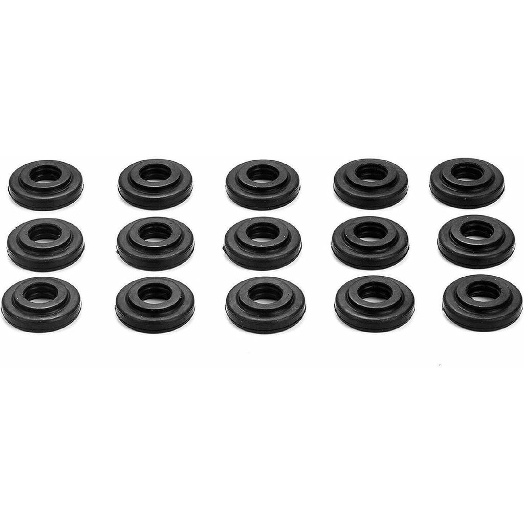 AUCERAMIC Valve Cover Gasket Set Fit for BMW 323i 323is 328i 523i 528i 728i 728iL M3 Z3 2.5L 2.8L 3.2L L6 M52 11121726537 1121437395