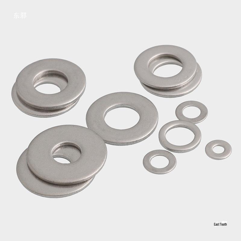 304 Stainless Steel Thickened Flat Washer - Non-Standard (M2, M2.5, M3, M4, M5, M6, M8)