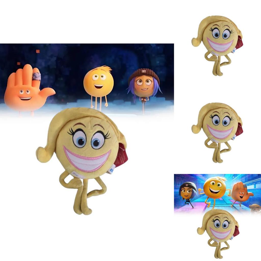 The Emoji Movie Plush Doll Soft Stuffed Toy Collectors Edition Gift For Kids Room Decor