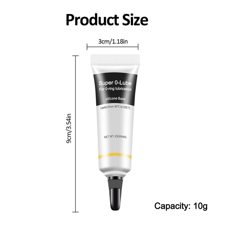 10g Vaselină Siliconică Lubrifiant Hardware Impermeabil O-ring Rulment Roată Dințată Lubrifiere Mașină de Cafea Ulei Lubrifiant Multifuncțional