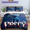 Set Biancheria da Letto Huggy Wuggy Personalizzato con Nome 3 Pezzi Copripiumino Chiusura Include 1 Copripiumino e 2 Federe, Morbido e Confortevole per Tutte le Stagioni.