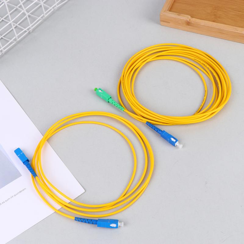 Apc Upc Upc Upc Optical Fiber Patch Cord Cable Simplex Ftth Sm Single-Mode 1/2/3/5M Fiber Optic Jumper