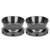 1 Pair 10 Inch NAB Hub Adapters Polished Aluminum Alloy Opener Universal Loading Device for Studer R