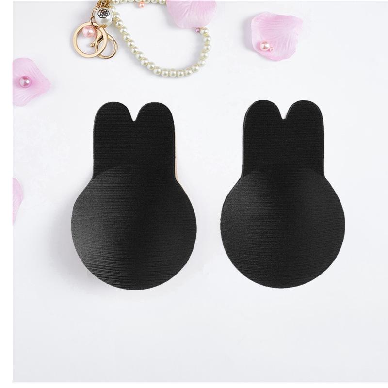Bunny Ear Push-Up Silicone Nipple Covers & Strapless Bra