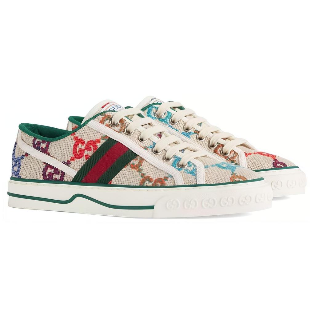 Gucci Wmns Tennis 1977 'White Multi' Women's 606110 UFT30 8466