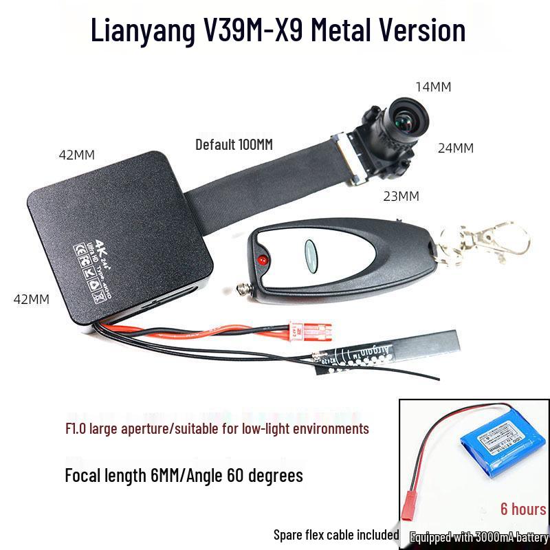 Novatek X9 4K 60fps Camera Module with V39 Controller and IMX258 Sensor, 4x Zoom