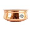 Steel Copper Serving Handi Bowl, Serveware & Tableware, Home Restaurant, Volume-300 ML, Pack of 1
