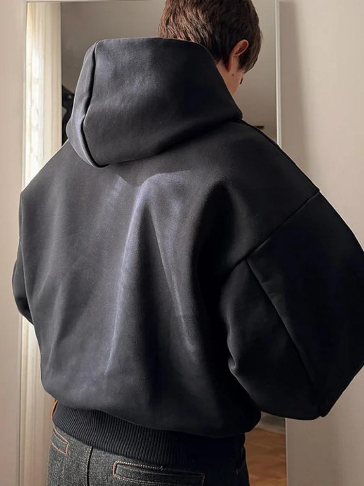 Men's Trendy Hooded Sweatshirt - Autumn/Winter Long Sleeve American Casual Pullover