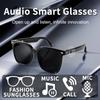 Smarte Bluetooth-Audiobrille, Musik hören und hochauflösende Anrufe führen, polarisierende Anti-UV-Gläser, bequeme Sonnenbrille