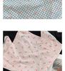 Berretto Bandana a Quadri con Laccetti Incrociati e Visiera - Cappello da Donna per Primavera/Estate Protezione Solare Stile Pastorale