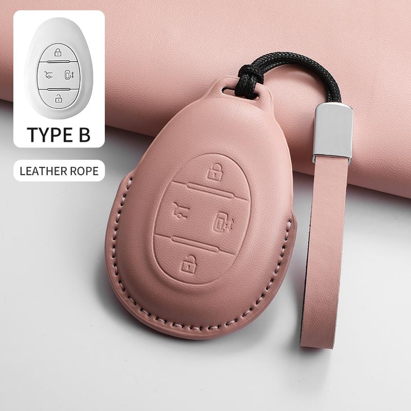 

New Tu Car Key Case Cover Protector Shell For Arcfox Kaola S Auto Shell Keychain Anti-Scratch Durable Cover Garnish Accessories