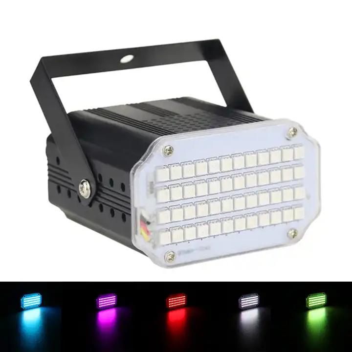 LED UV Strobe Lights Disco DJ Party Holiday Christmas Stage Lighting Effect Wedding Party Music Club Sound Activated Flash Light