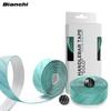 Manillar de carretera BIANCHI Bianchi de dos colores con curva de dead fly para bicicleta, manillar cómodo y suave