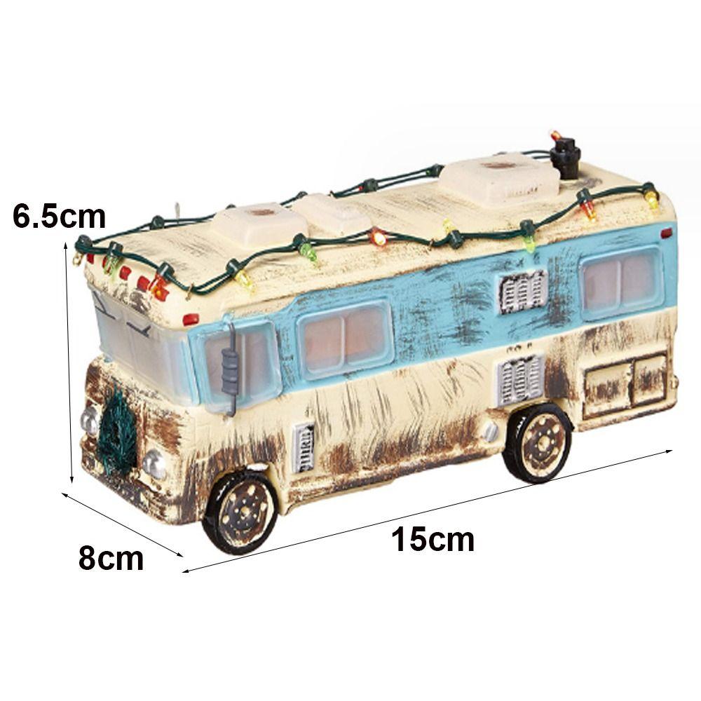 Harz Weihnachts Schneemann Puppe Ornament Weihnachts Dorf Straßenszene Gartendekoration