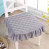 Non-Slip Pastoral Style Dining Chair Cushion 43x45cm Winter Student Cushion  Dormitory