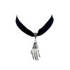 Abito da sera in rete da ragazza per cosplay della Famiglia Addams di Mercoledì con accessori (Taglia unica)